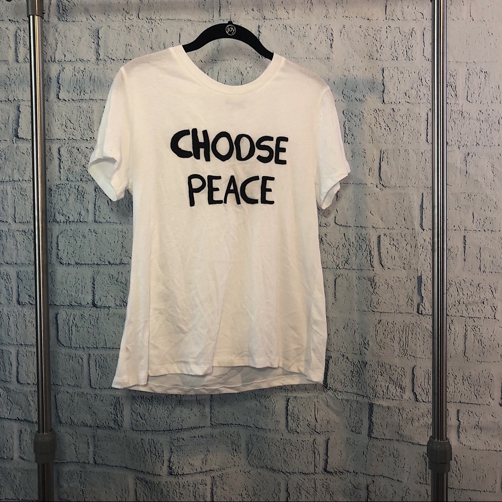 MONKI Choose Peace Graphic T-Shirt